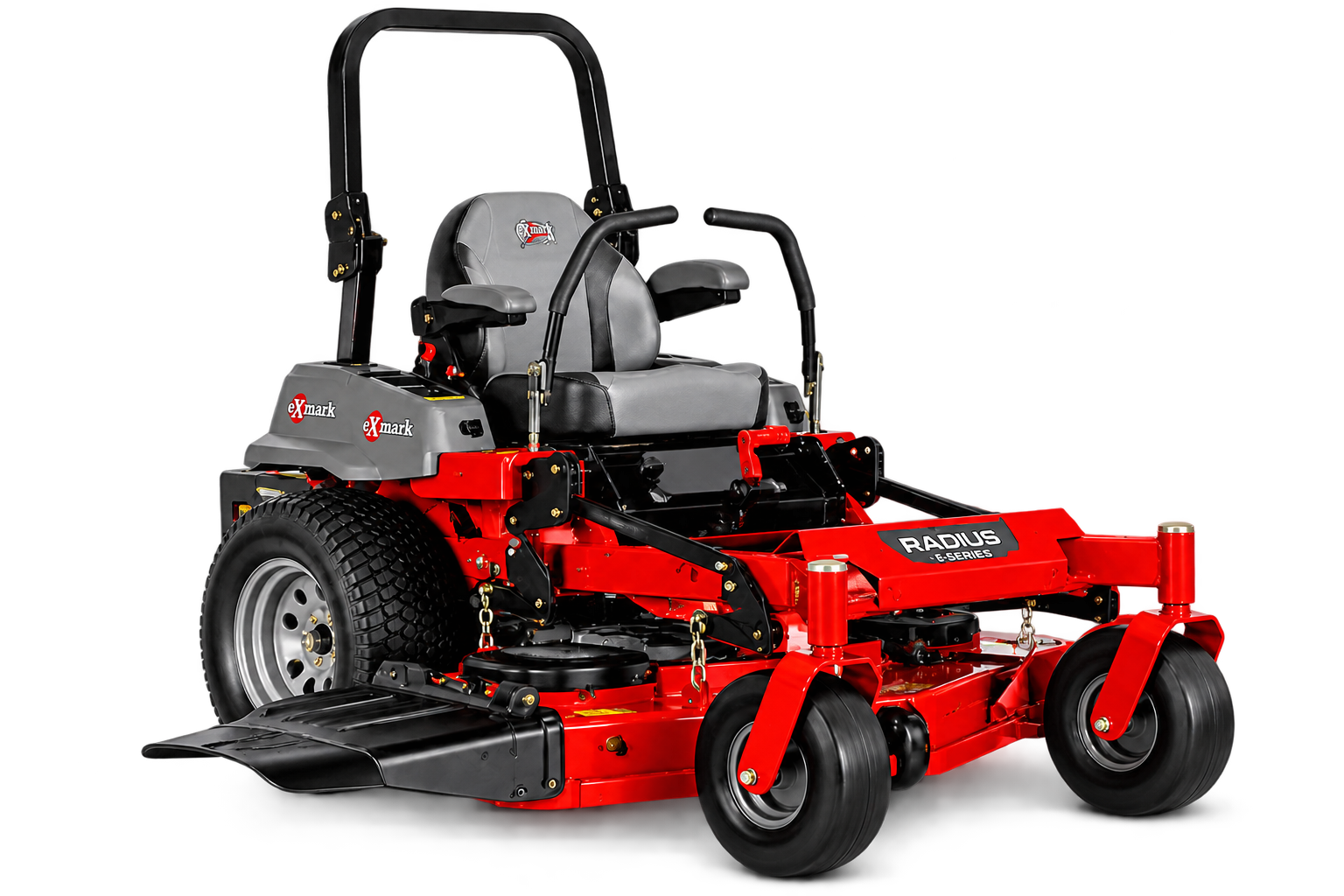 Large commercial zero-turn riding mower